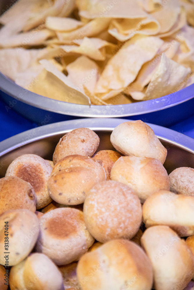 Buffet le jour d'un mariage après une cérémonie Buffet le jour d'un mariage après une cérémonie