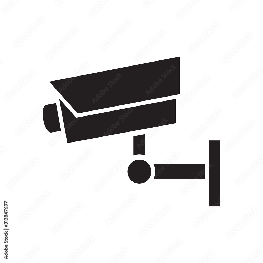 CCTV icon design template collection CCTV icon design template collection