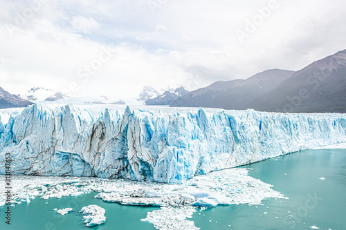 Perito Moreno glacier at Patagonia  Argentina