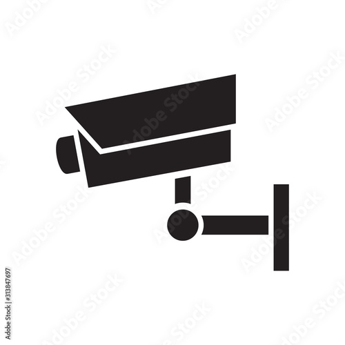 CCTV icon design template collection