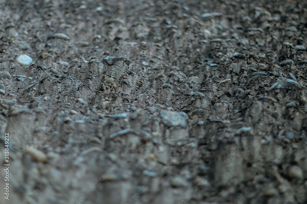 ruins of cliff in Thailand
