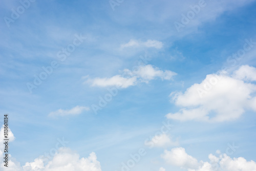 Fototapeta Naklejka Na Ścianę i Meble -  clouds on blue sky