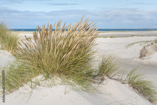 Breiter Strand an der Nordsee