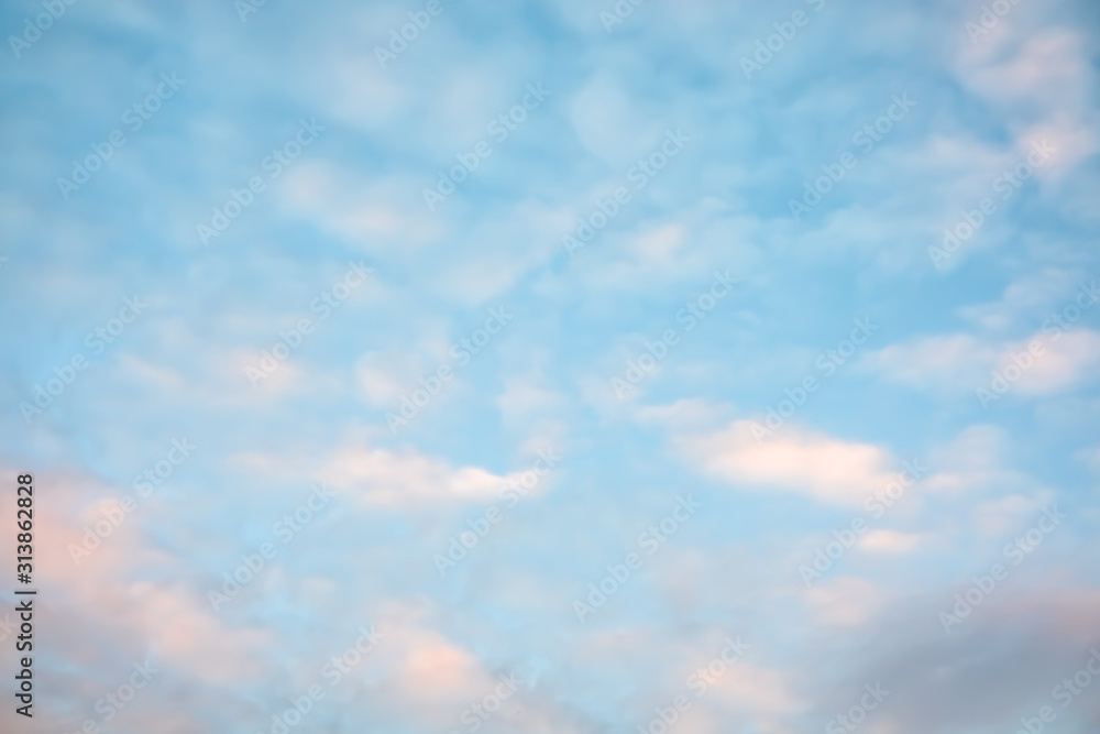 Fototapeta premium white clouds over blue sky