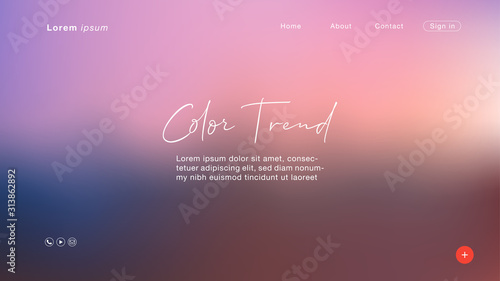 Background abstract Chile pink color trend 2020 for Homepage