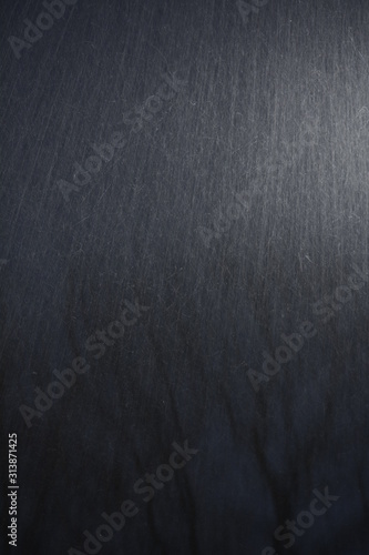 Snow Under a Light at Night