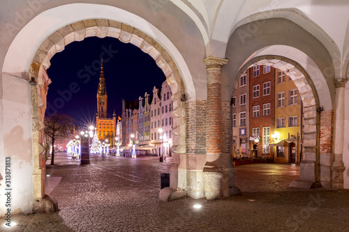 Gdansk. Long market. © pillerss