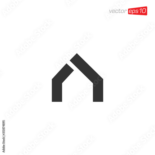 Home and House Logo Icon Vector