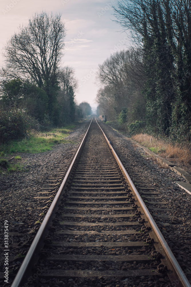 Train tracks on Rye