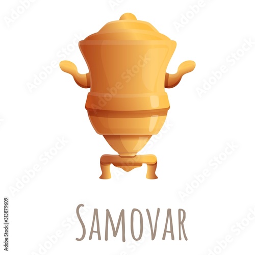 Samovar icon. Cartoon of samovar vector icon for web design isolated on white background