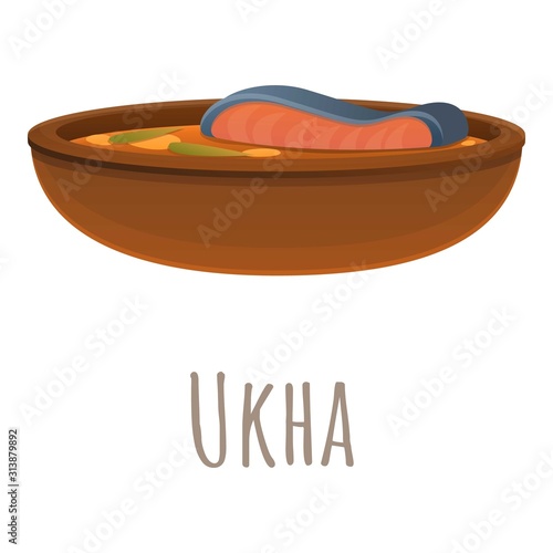 Ukha icon. Cartoon of ukha vector icon for web design isolated on white background