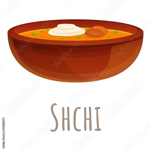 Shchi icon. Cartoon of shchi vector icon for web design isolated on white background photo