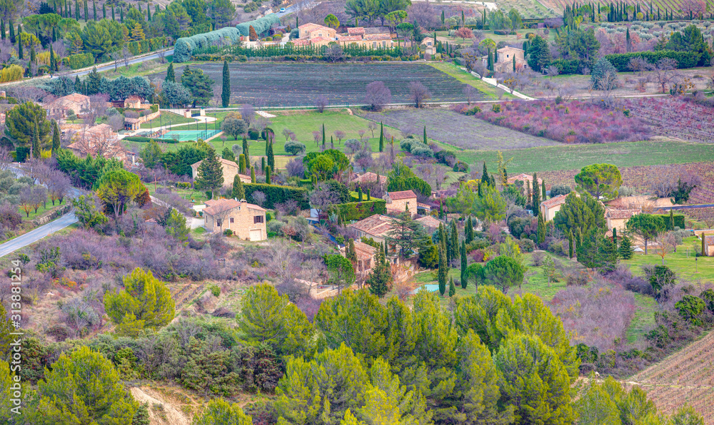 Beautiful medieval town Gordes - Provence, France