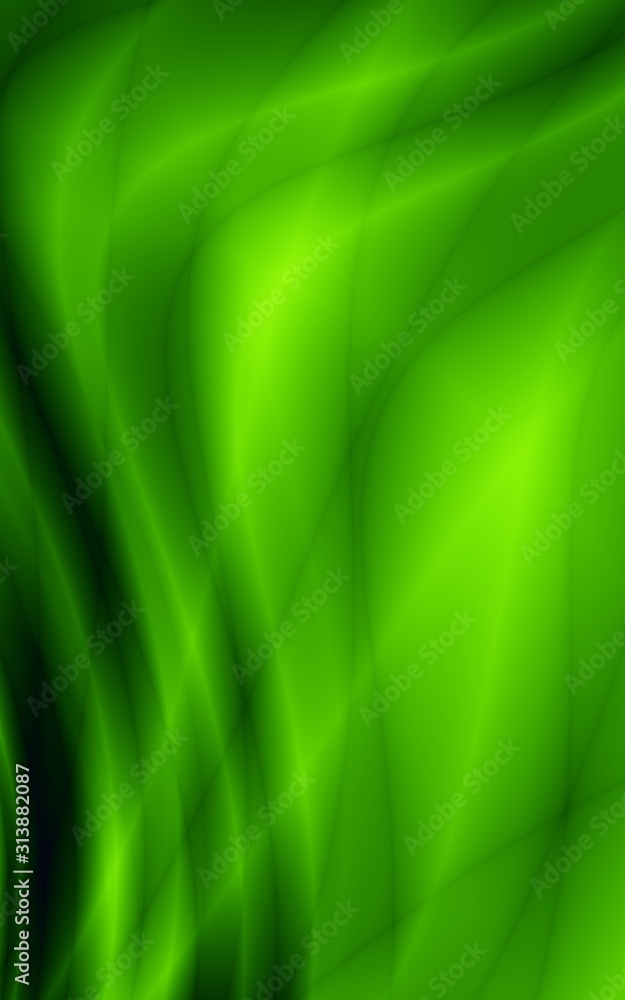 Wave abstract background green floral art pattern Wave abstract background green floral art pattern