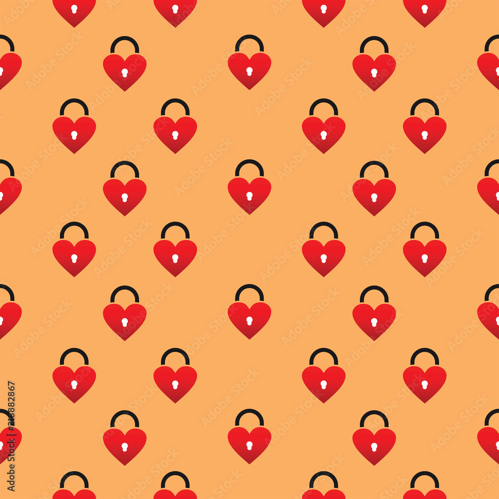 love key design template. seamless pattern love key design template. seamless pattern