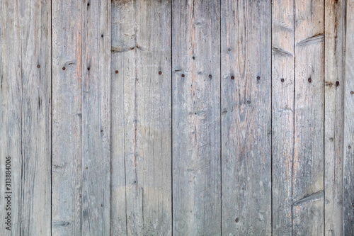 Old Weathered Grayish Wooden Planks © bojanzivkovic