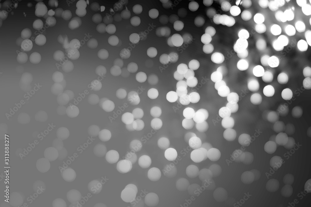 Abstract Background, bokeh of lights on black background Abstract Background, bokeh of lights on black background