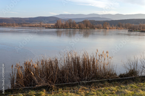 Reservoir lake of Maconka near Batonyterenye