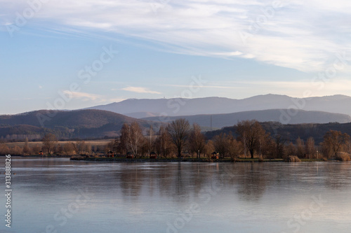 Reservoir lake of Maconka near Batonyterenye © skovalsky