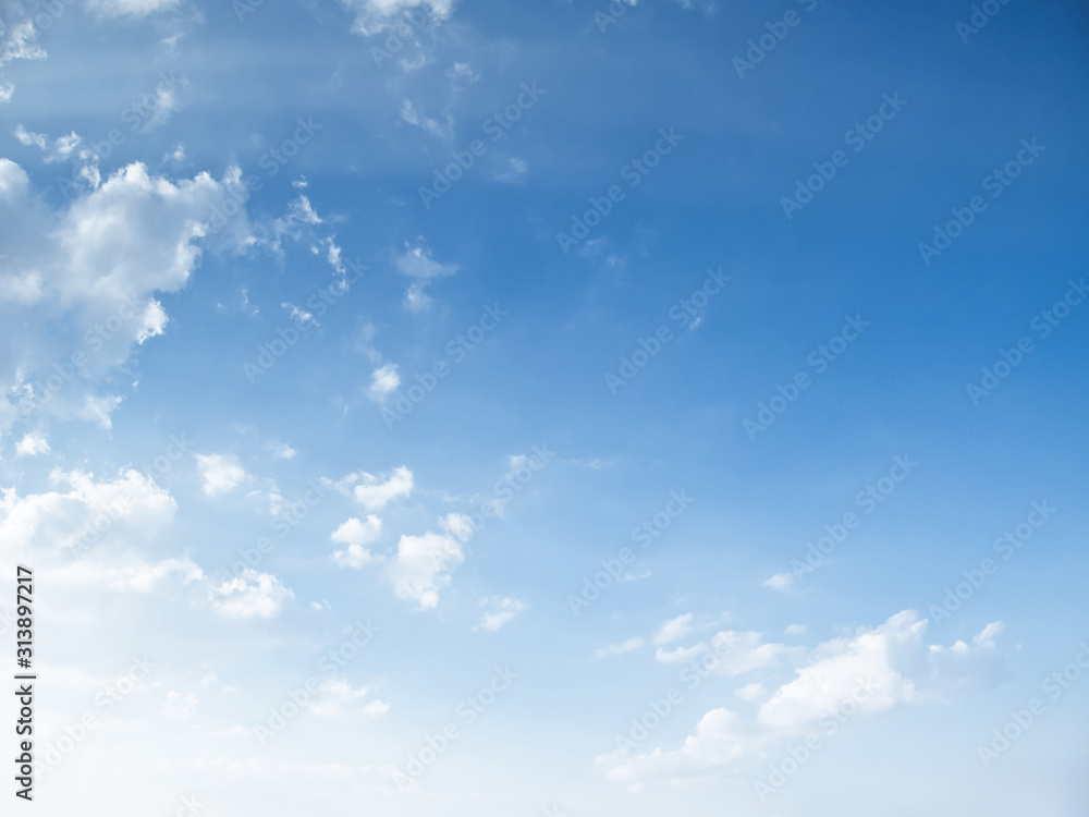 Obraz premium Sky and clouds summer nature