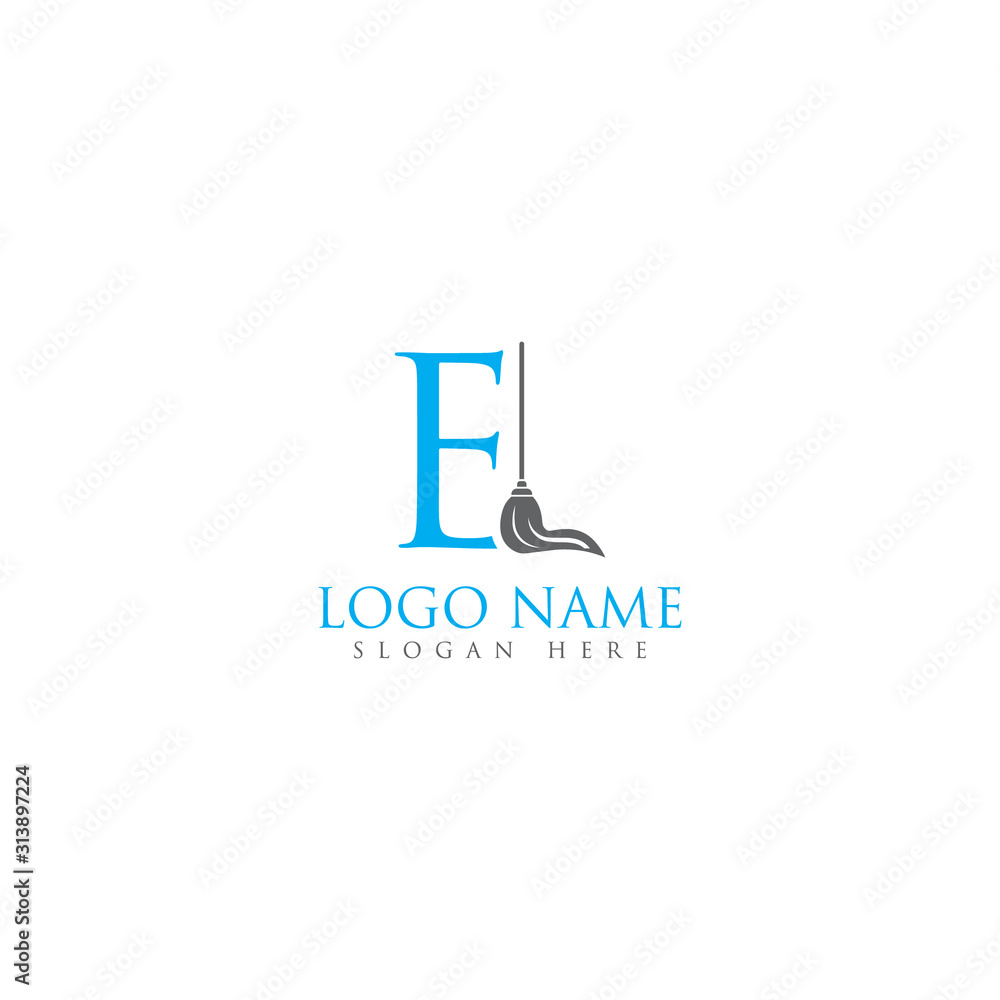 Eletter/mop logo design template full vector Eletter/mop logo design template full vector