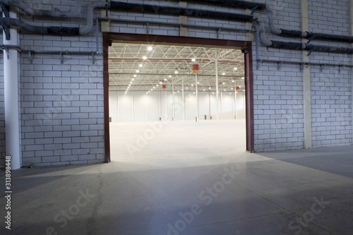 Access Door To Empty Storehouse