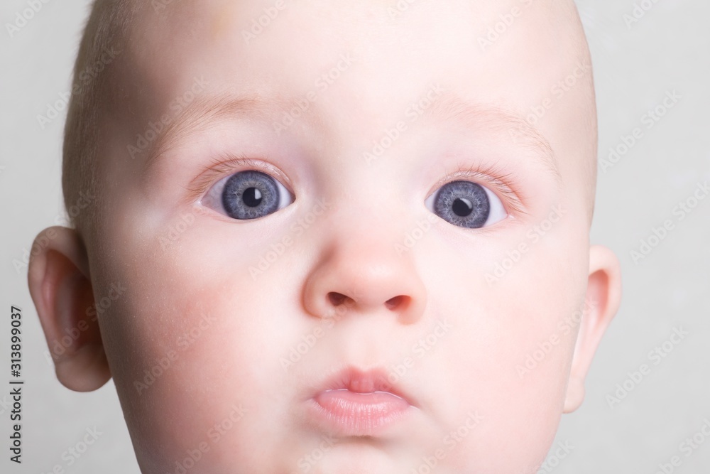 Adorable Baby Boy With Blue Eyes Adorable Baby Boy With Blue Eyes