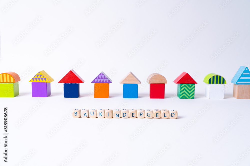 Fototapeta premium Cubes with letters saying 