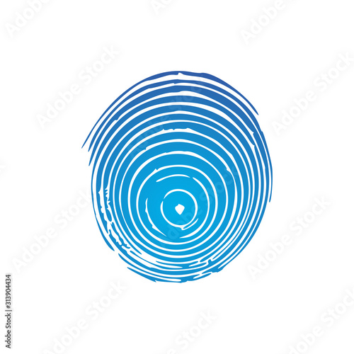 Wood cross gradient annual rings . Stock Vector illustration isolated on white background.