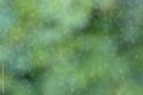 Blurred abstract green background