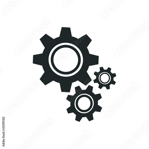 Three gears mechanism