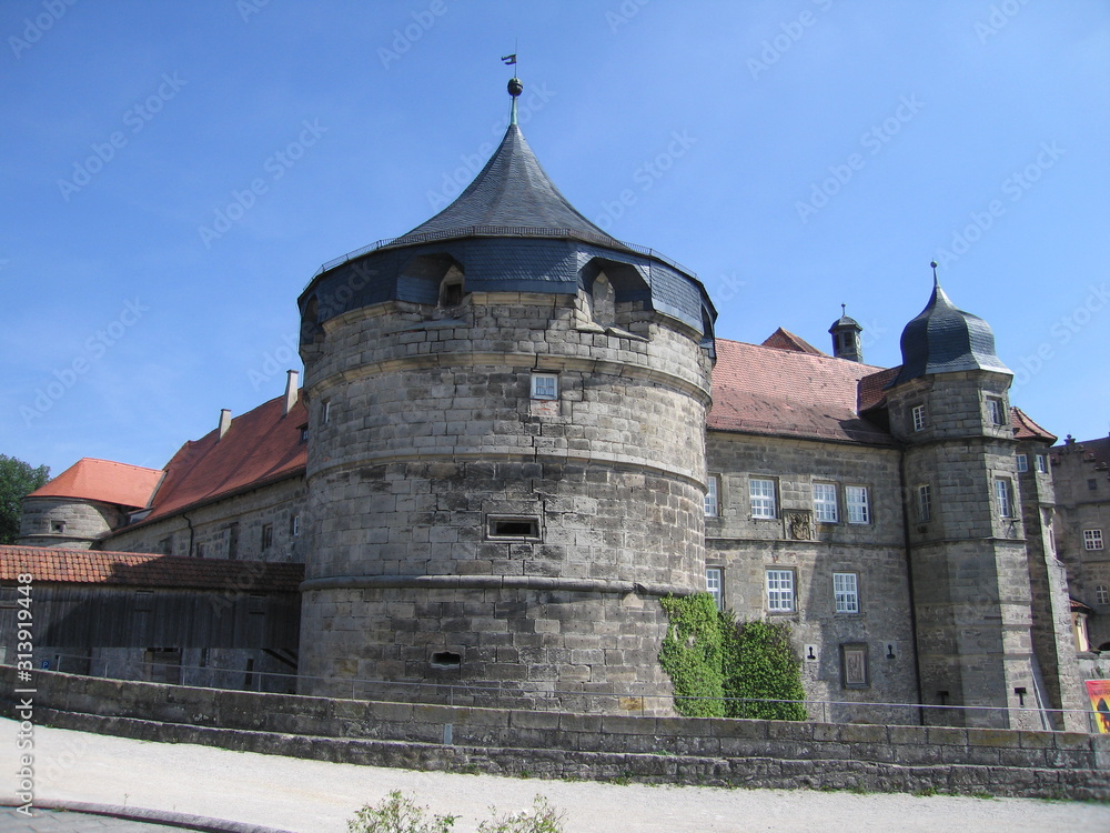 Festungsturm Veste Rosenburg in Kronach