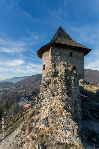 Castle of Somosko on the border of Hungary and Slovakia photo