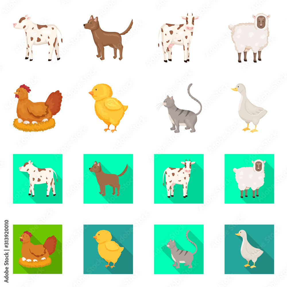 Vector illustration of breeding and kitchen icon. Collection of breeding and organic vector icon for stock. Vector illustration of breeding and kitchen icon. Collection of breeding and organic vector icon for stock.