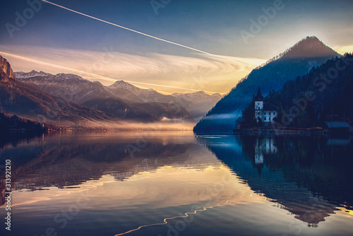 sunrise grundlsee