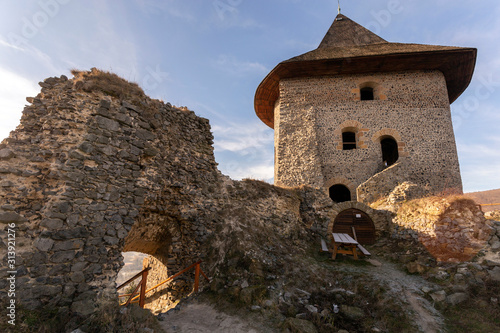 Castle of Somosko on the border of Hungary and Slovakia photo