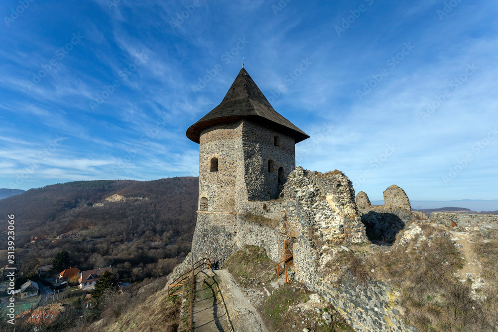 Castle of Somosko on the border of Hungary and Slovakia
