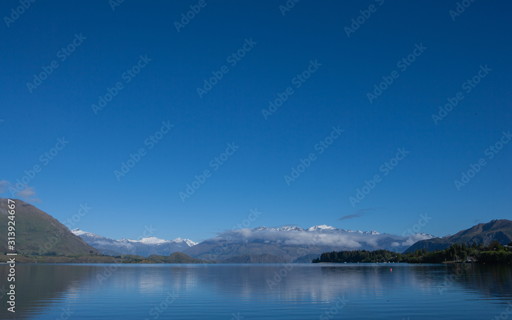 Lake Wanaka. New Zealand