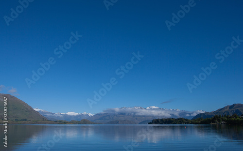 Lake Wanaka. New Zealand