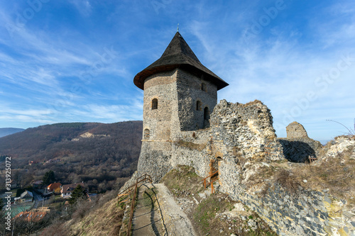 Castle of Somosko on the border of Hungary and Slovakia photo