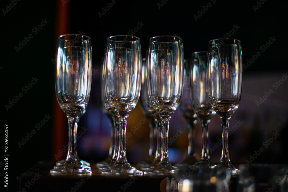 glasses of wine glasses of wine