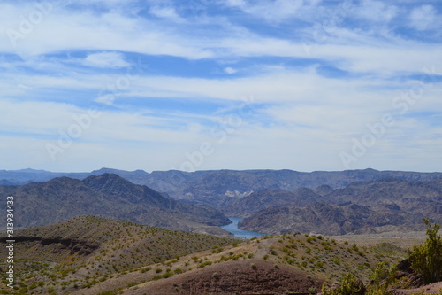 Scenic View of the Colorado River in Southern Nevada
