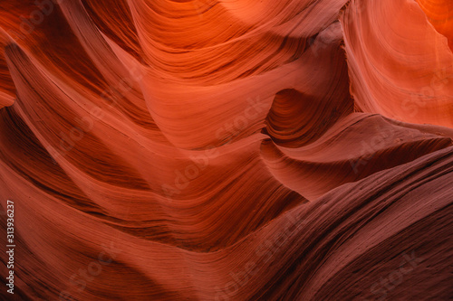 Textures et formes, à la découverte d'antilope Canyon dans le Grand Ouest Américain