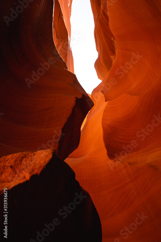 Apercevoir ciel    l int  rieur des caves    Antelope Canyon 