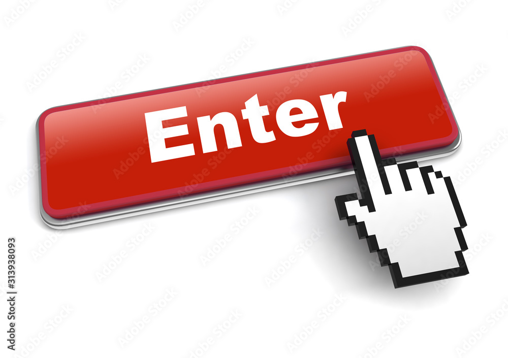 enter concept 3d illustration isolated enter concept 3d illustration isolated