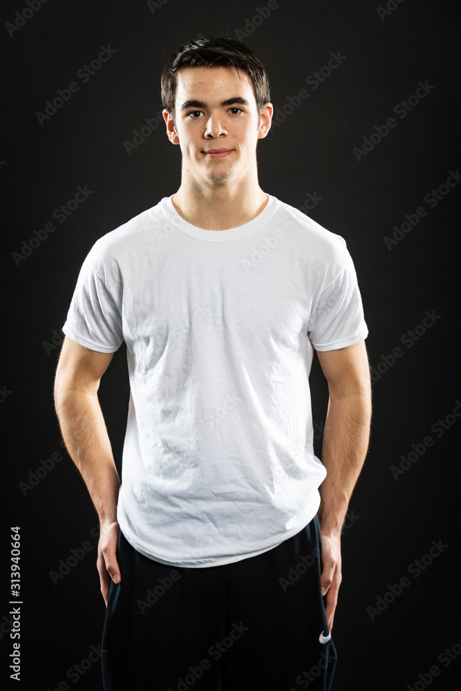 Portrait of young teen boy Portrait of young teen boy