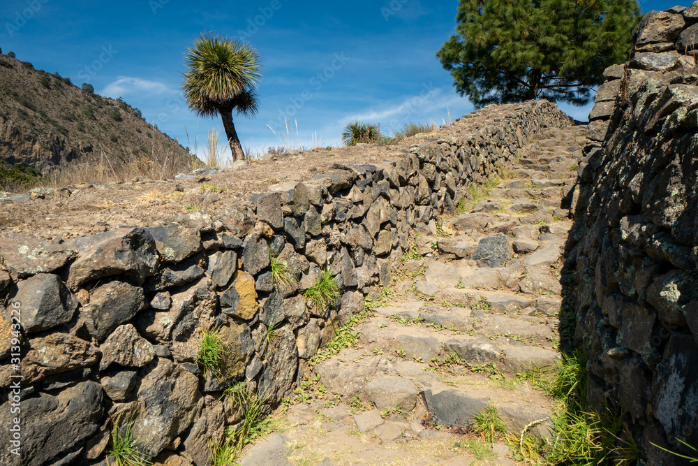 Cantona, Puebla, Mexico - a mesoamerican archaeoligical site with only few visitors