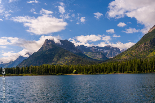 lake in mountains