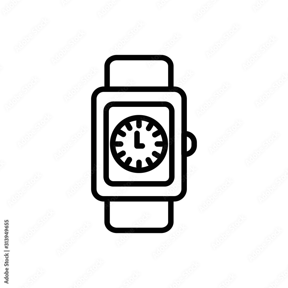 Isolated watch instrument vector design Isolated watch instrument vector design