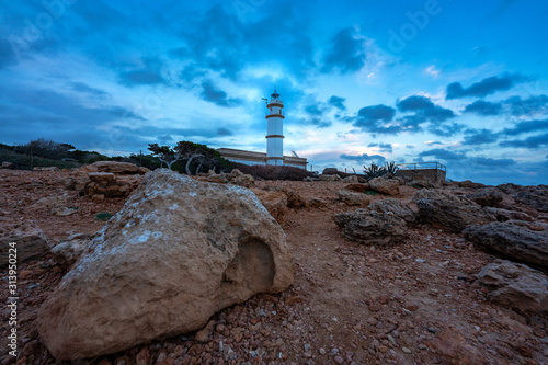 Leuchtturm | Far des Cap de ses Salines | Mallorca | Spanien | photo